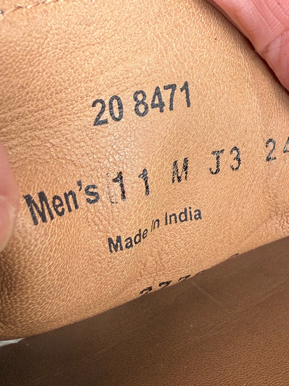 Johnston & Murphy Black Leather Driving Shoes Made in India #2778 Men's size 11 - Picture 7 of 10